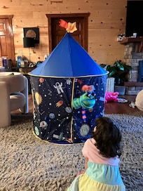 Downstairs living area