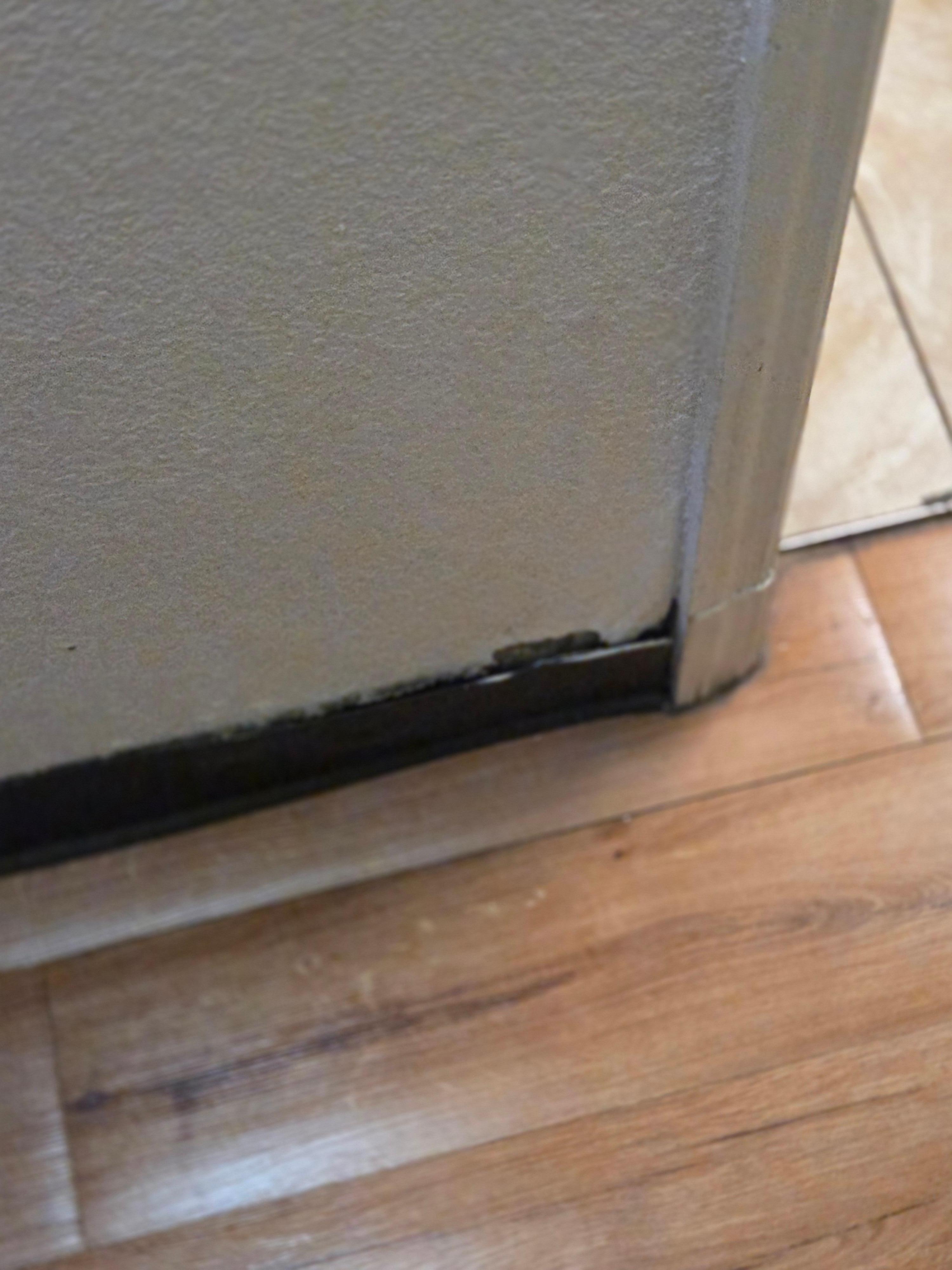 Rotting door trim