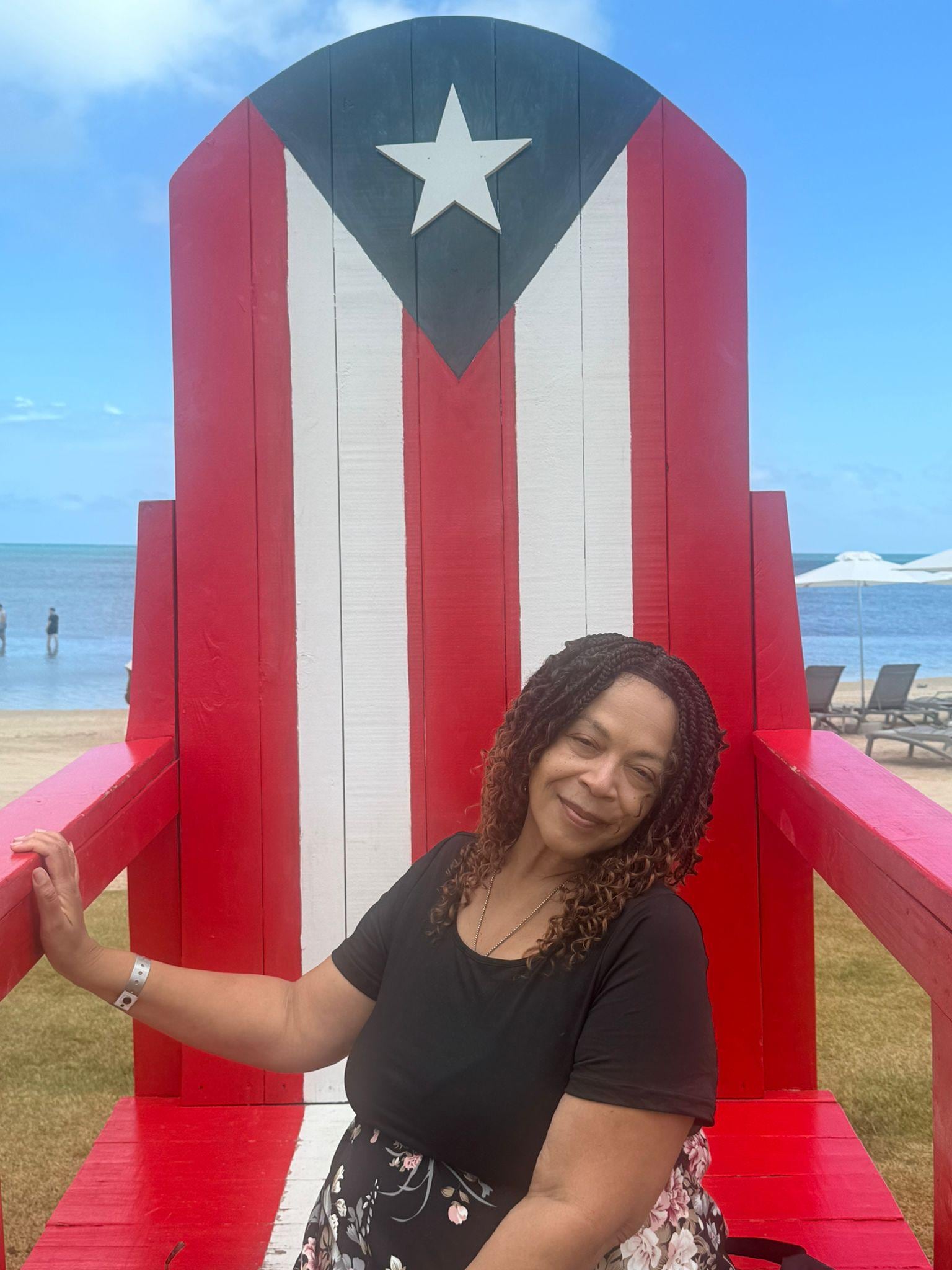 They have the big chair!!