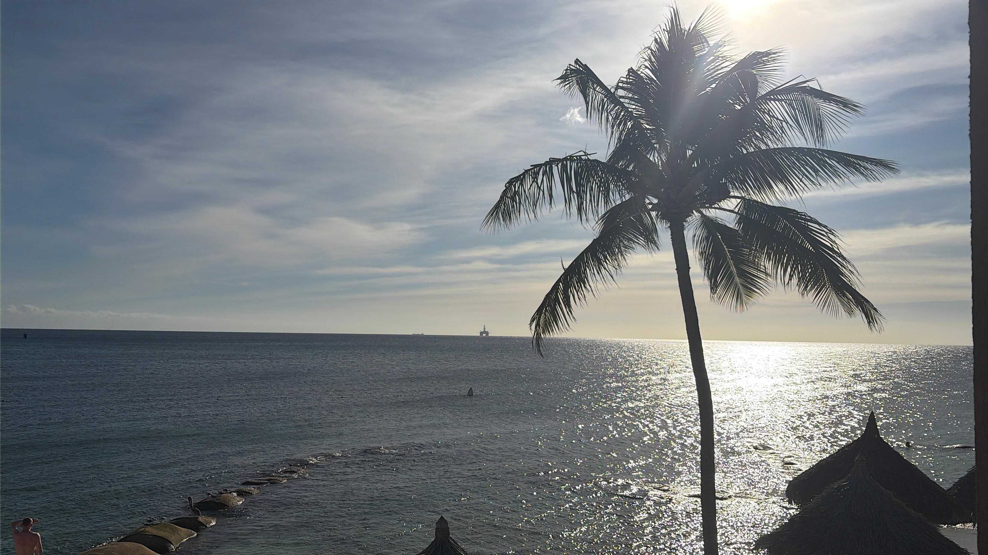 Sunset from the room 