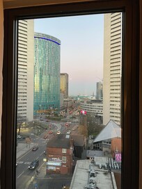 View from my room on the sixth floor