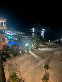 View from our balcony.