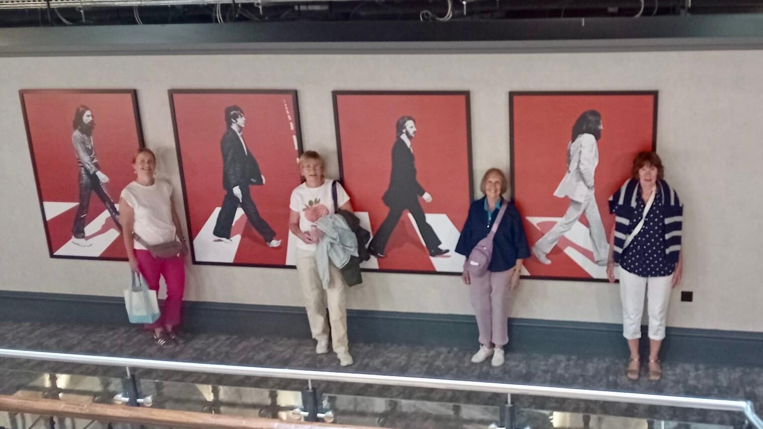 Hotel has great art!