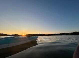 Kayaking till sunset