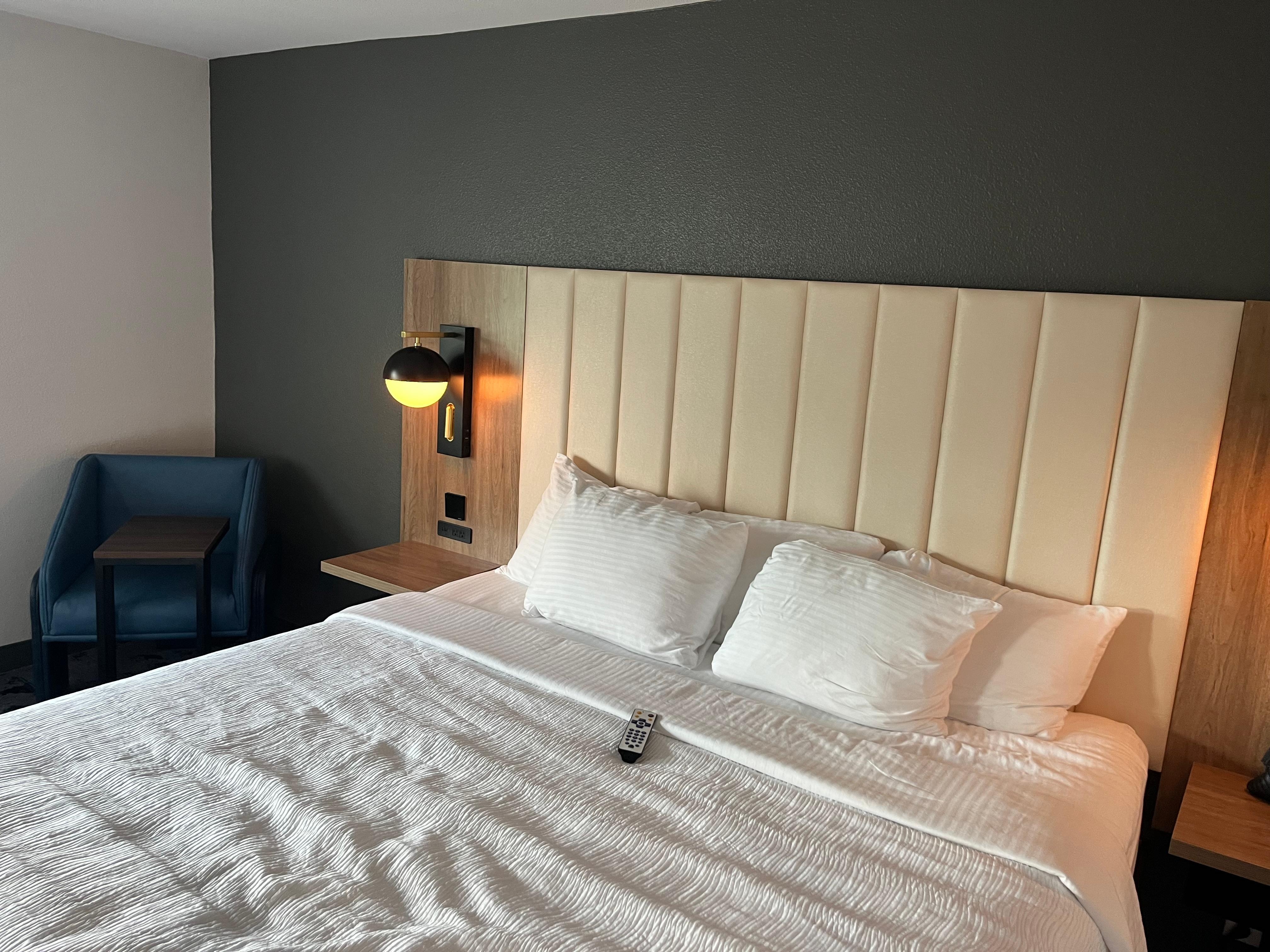 King bed