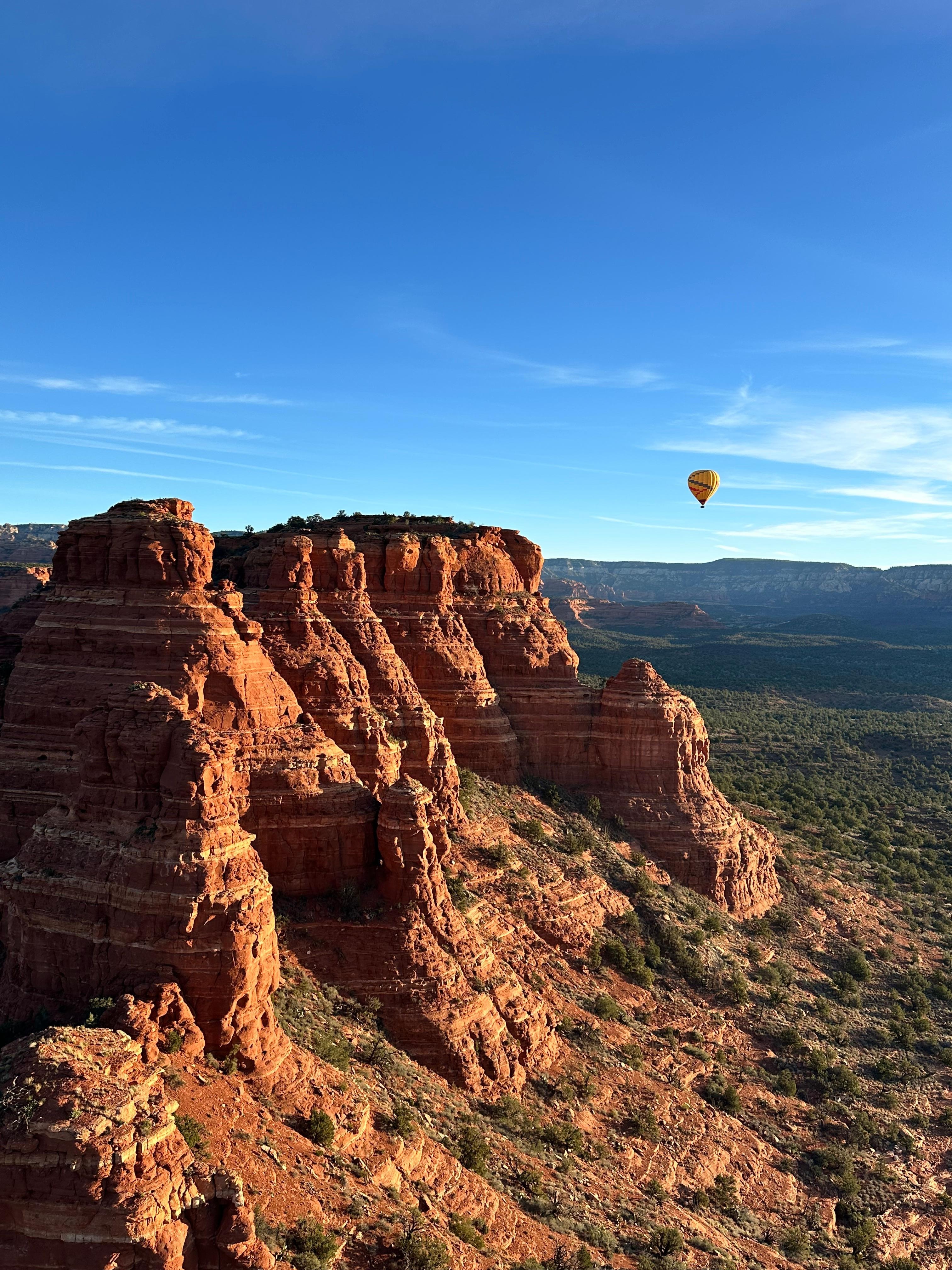 From our hot air balloon 