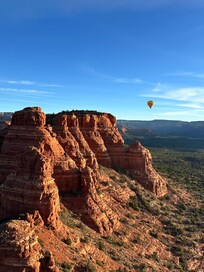 From our hot air balloon