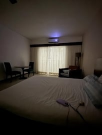 Photo taken at night when the spotlight goes off. This happens a few times an hour