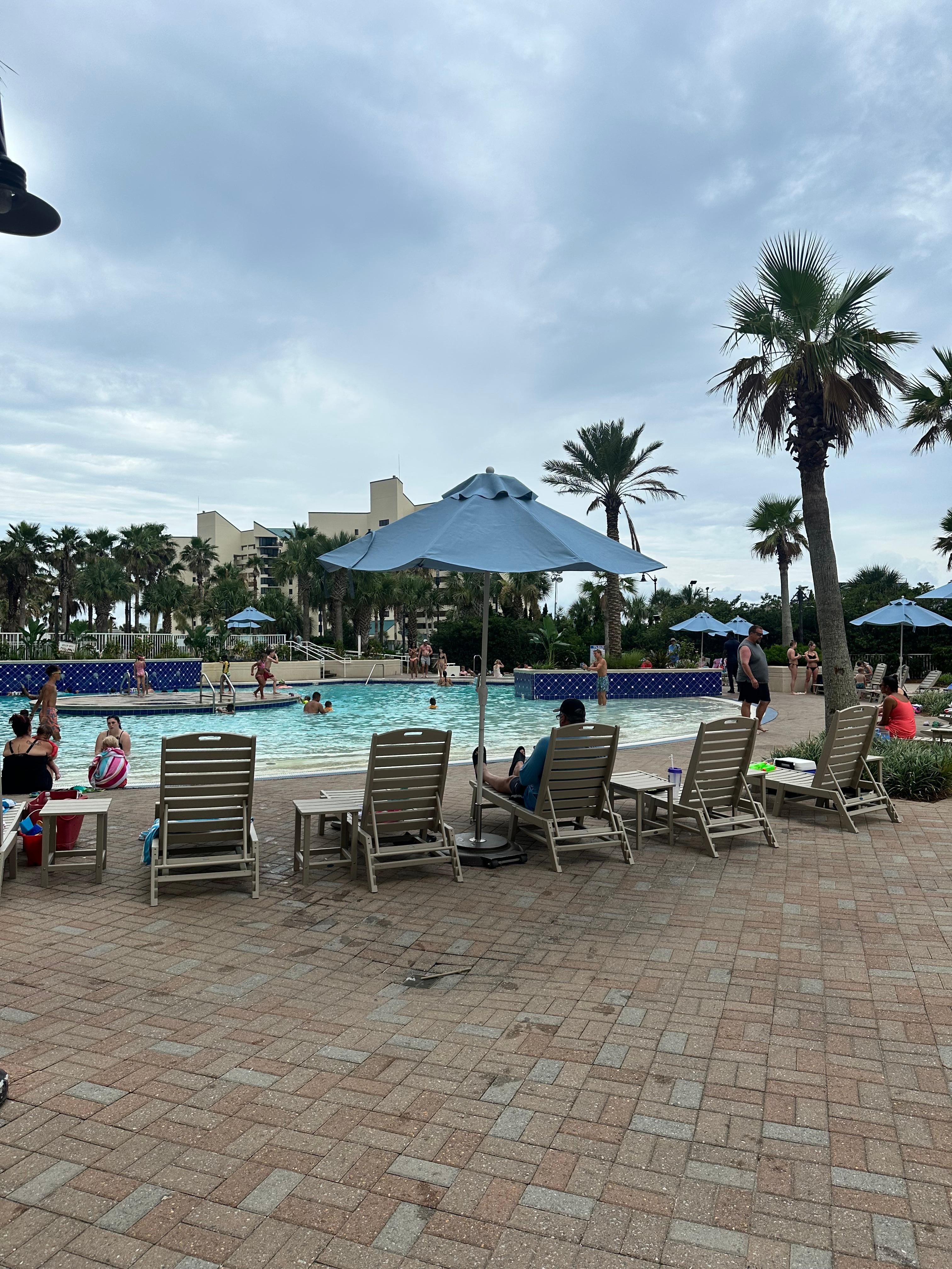 One of the ground floor pools! 