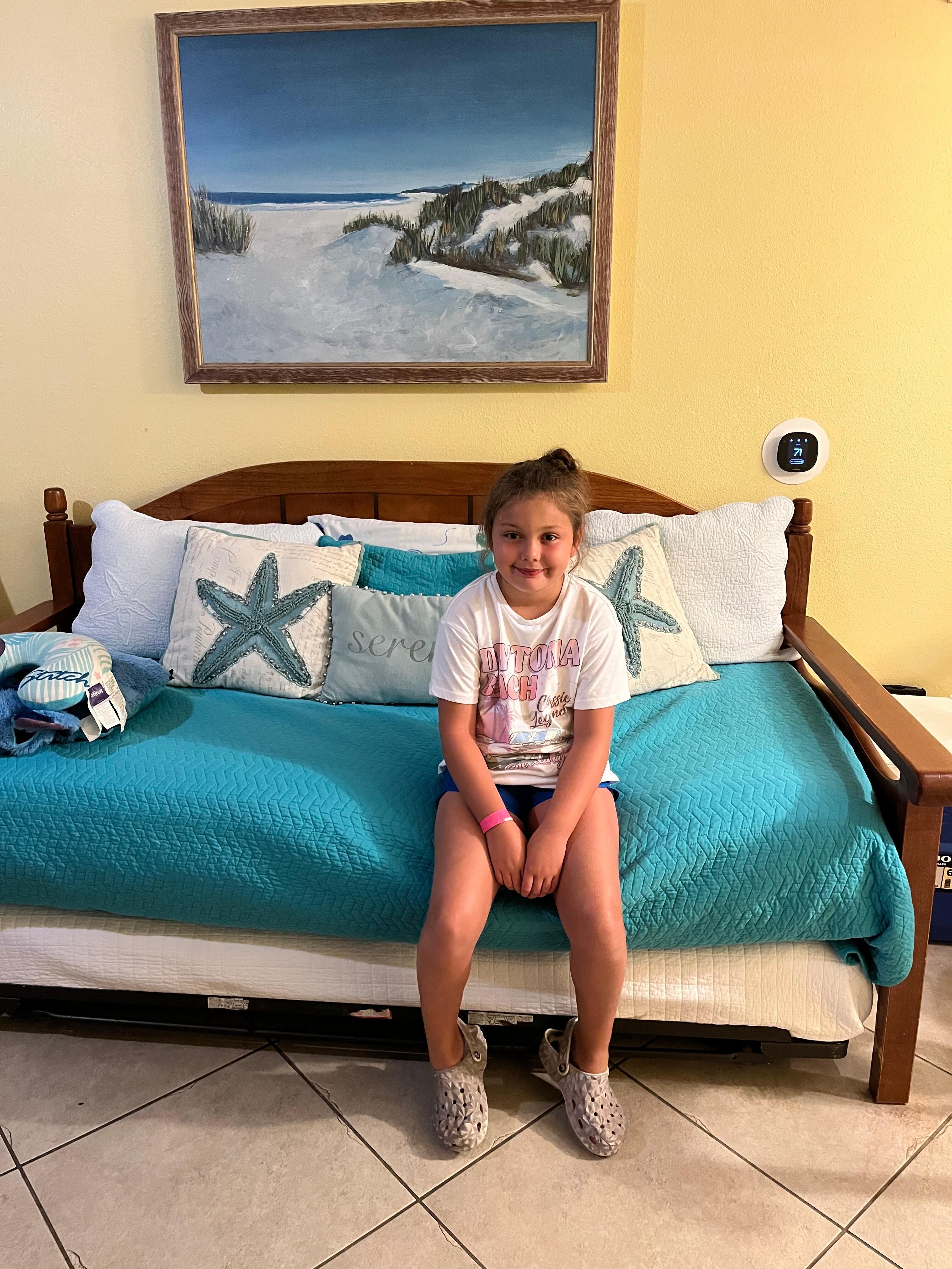It was such a great time. We built memories on the beach by eight year-old granddaughter got to see the beach for the first time.