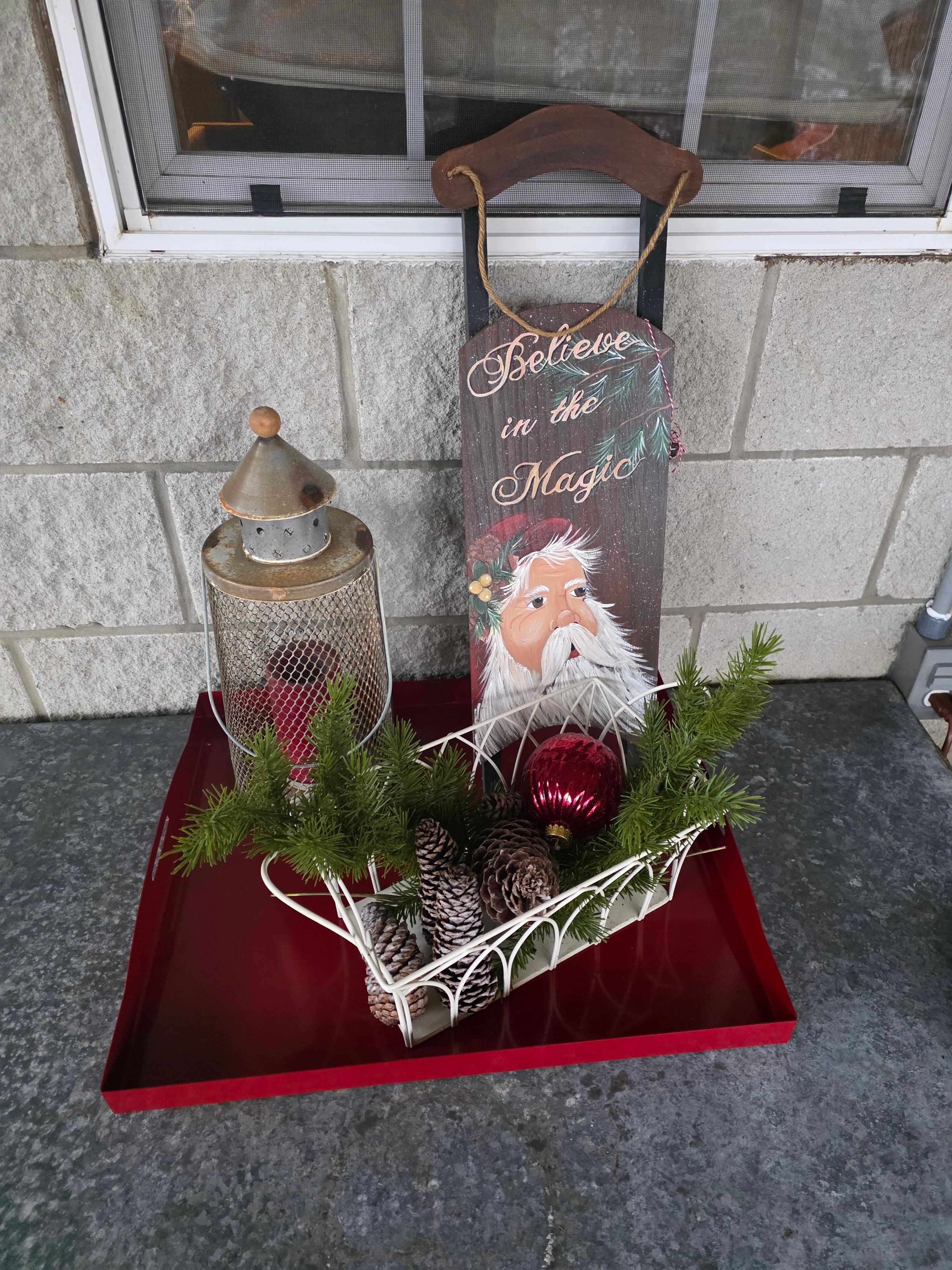 Loved the Christmas decorations!