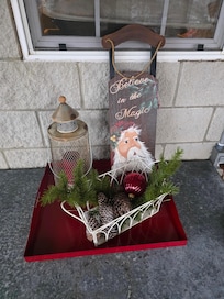 Loved the Christmas decorations!