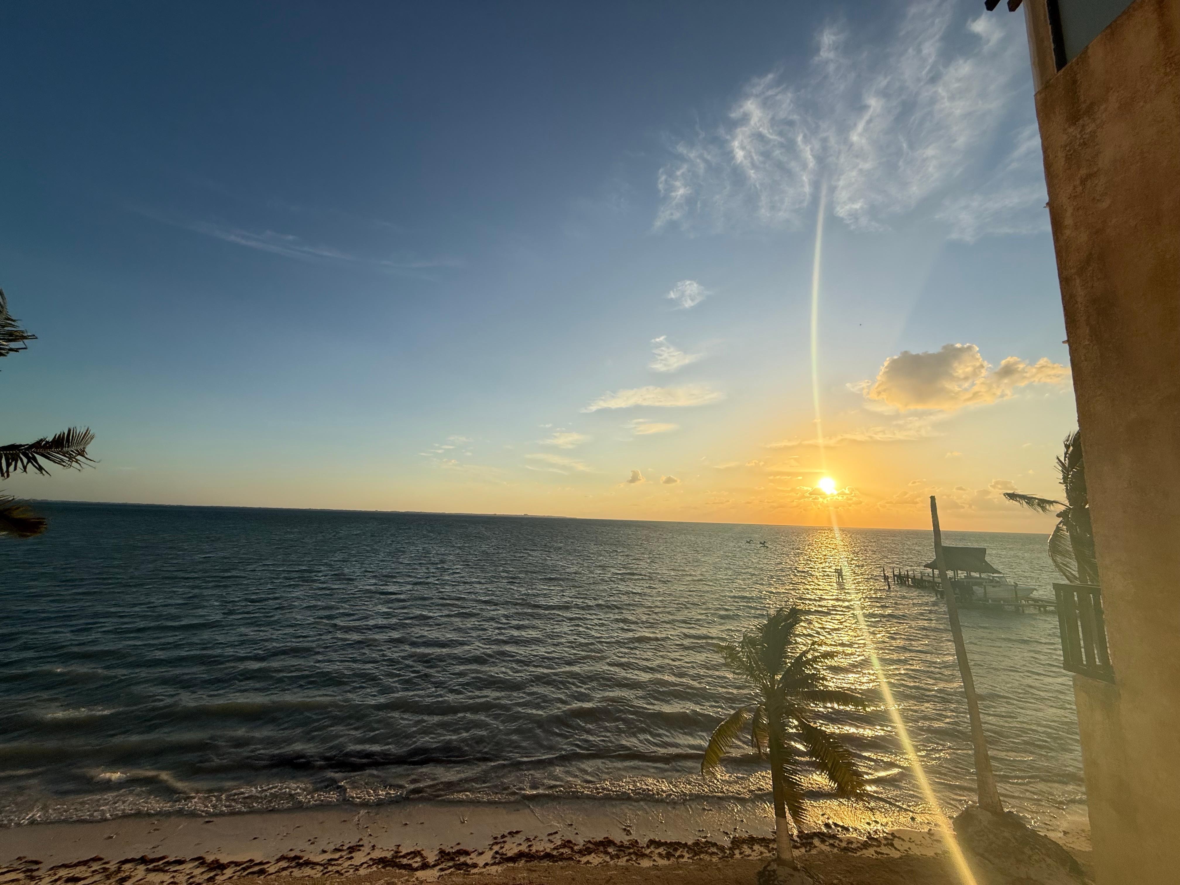 view from living room