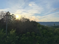 April sunset