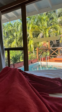 Vista da suíte
