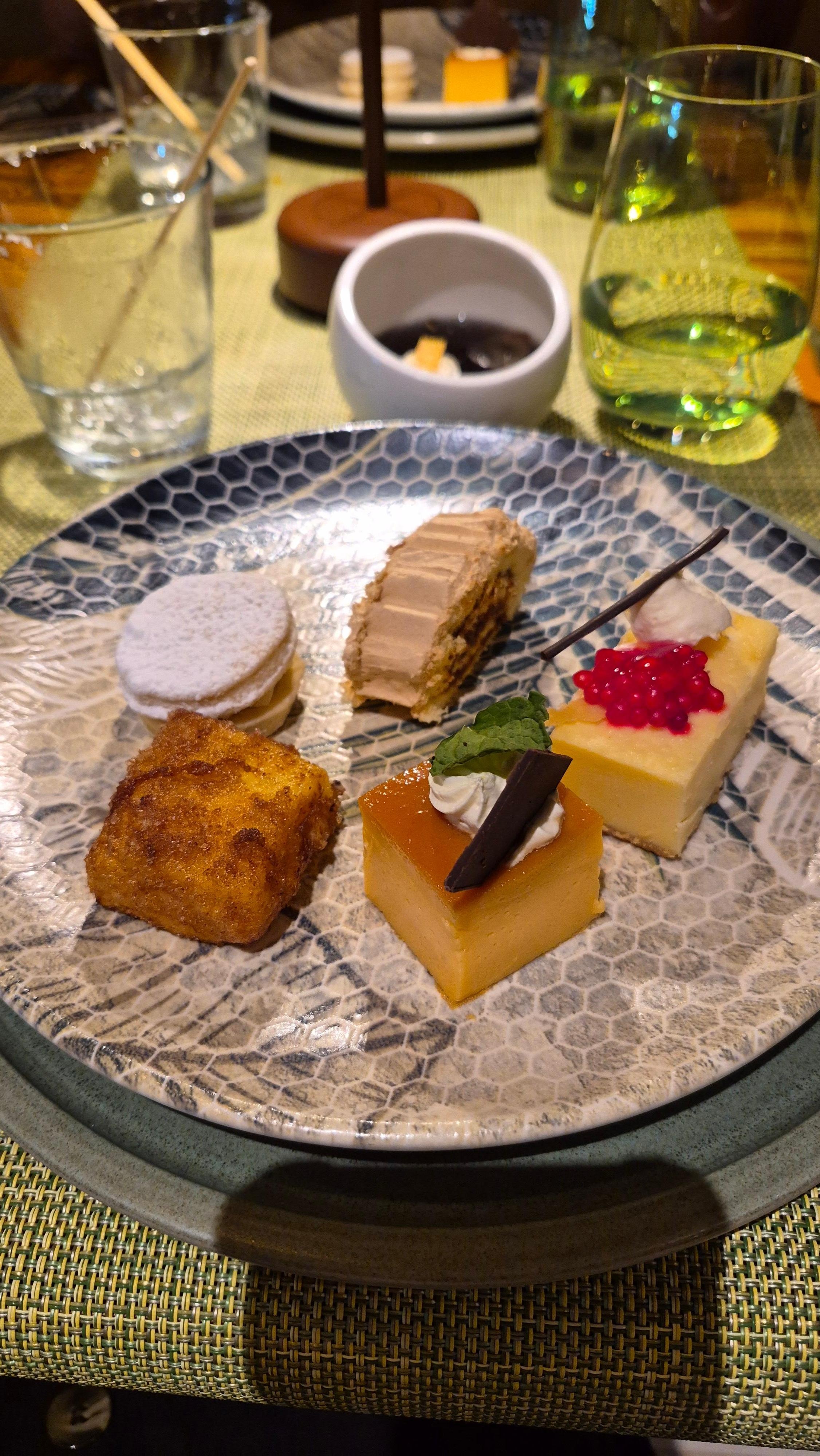 Dinner buffet desserts