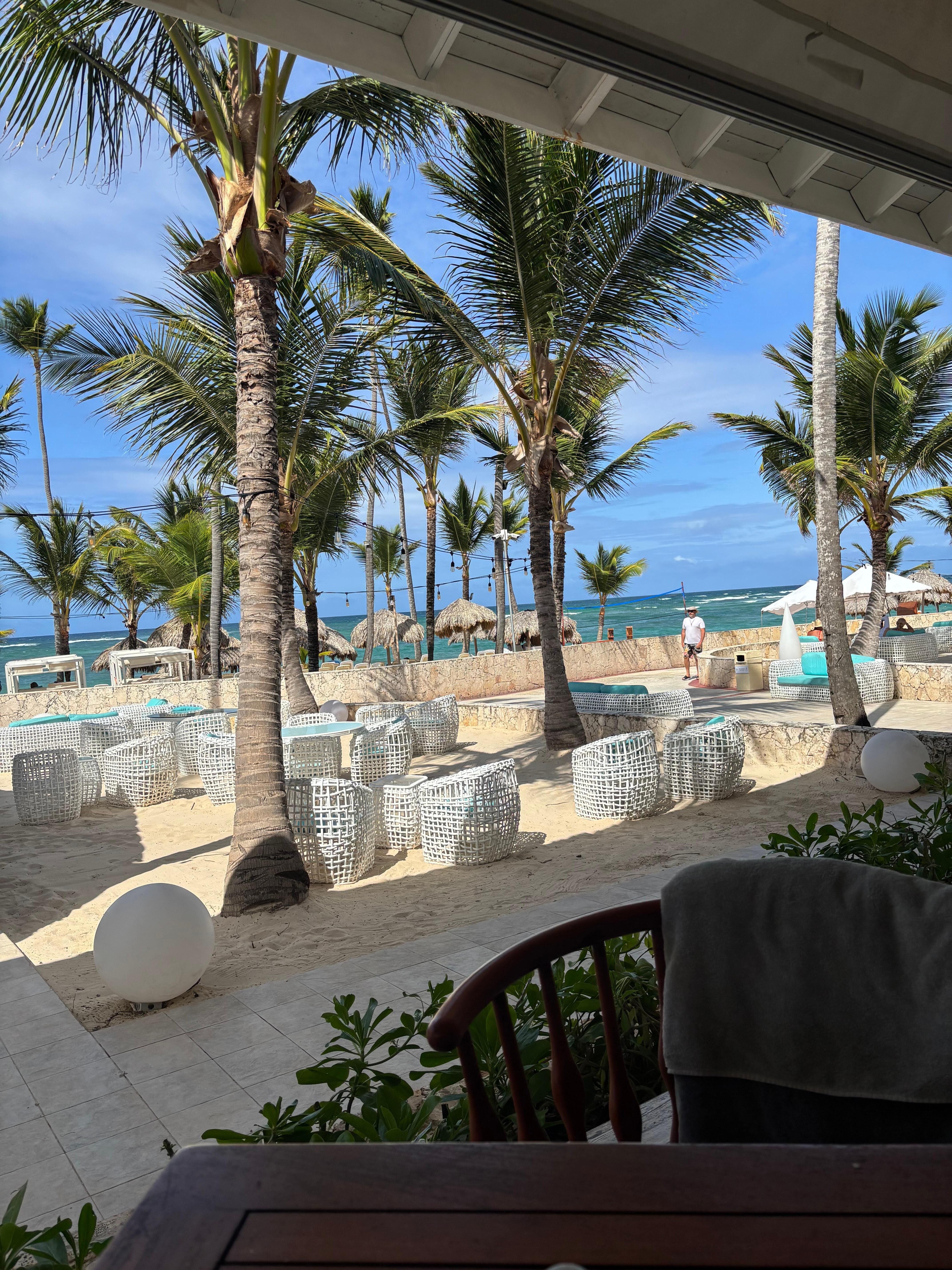 Vista desde la playa