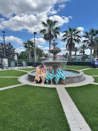 By the water park