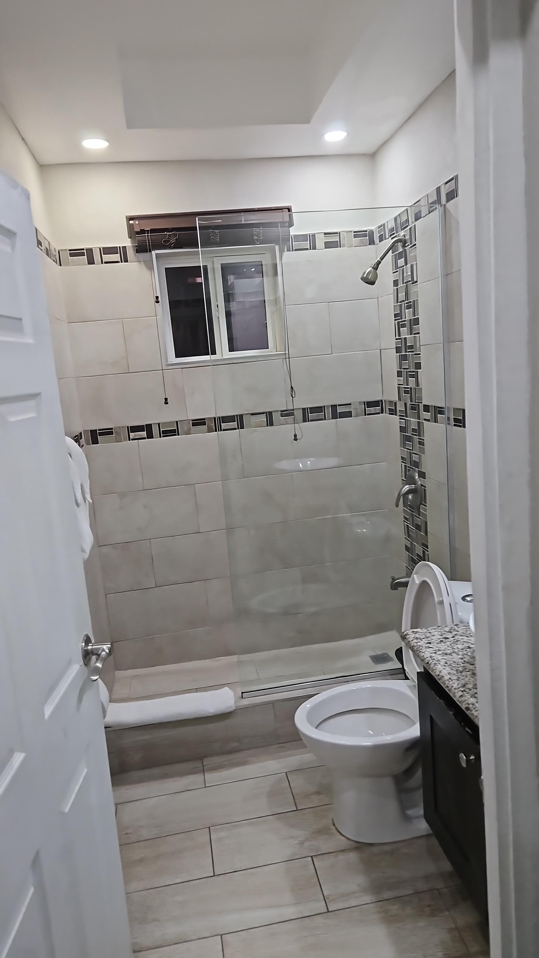 Bathroom in suite