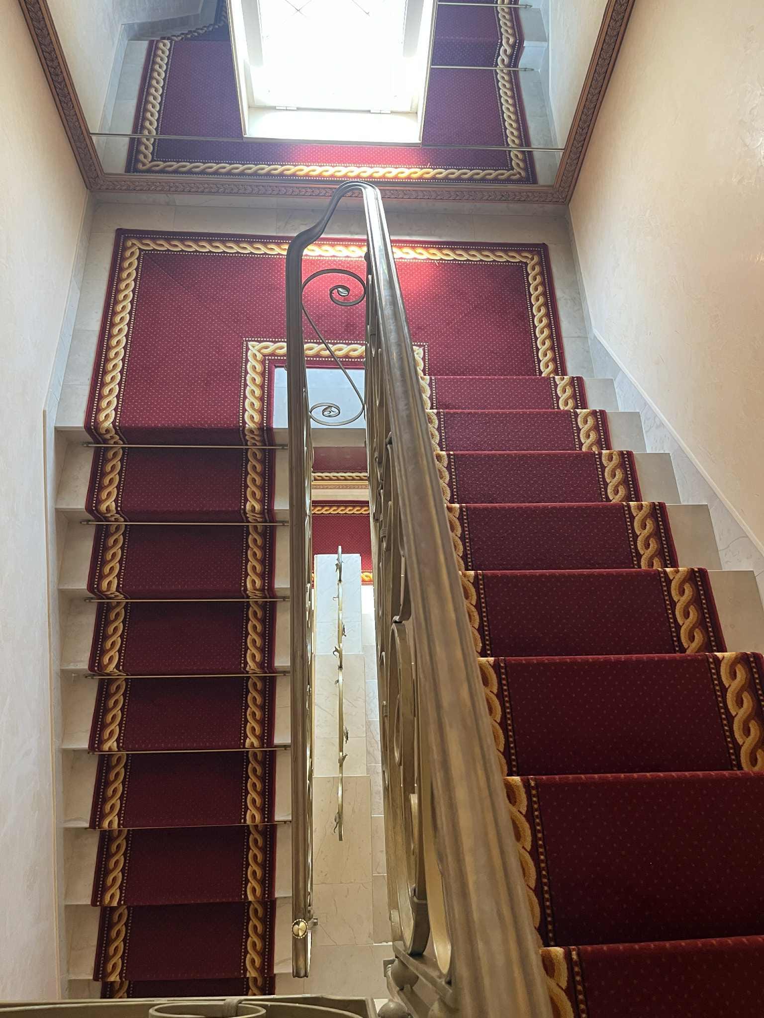 Exquisite stairways. 