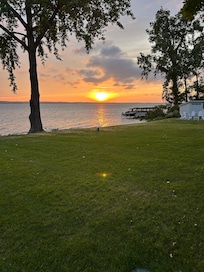 Sunset over Lake Cayuga