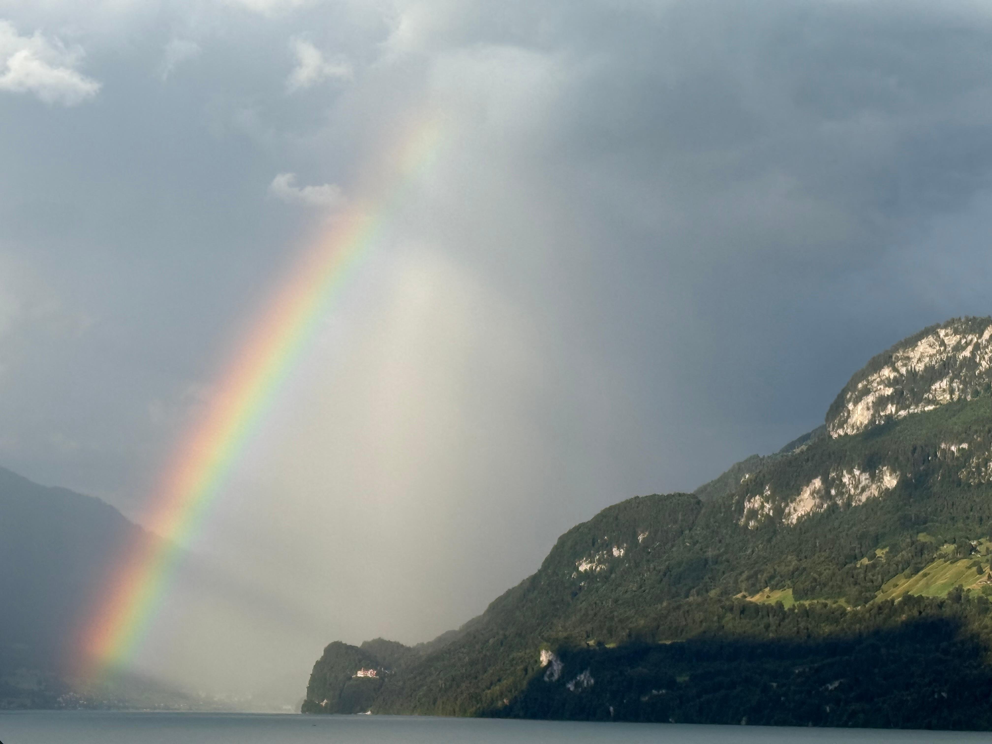 From the patio one evening
