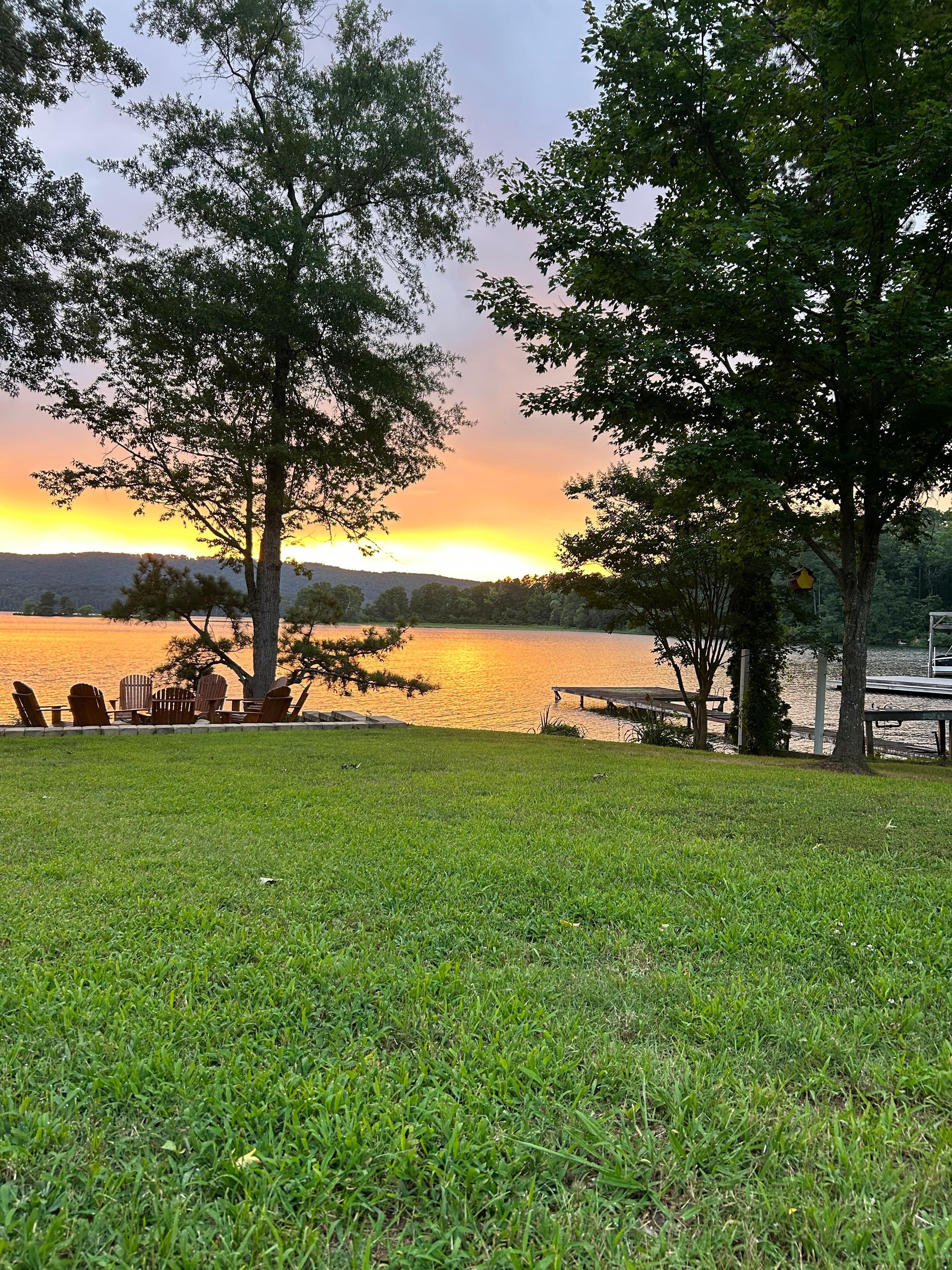 Sunset At Guntersville Lake. 