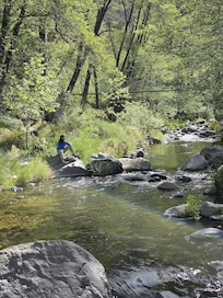 Creek on property. Like heaven!