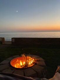 Sunset fire