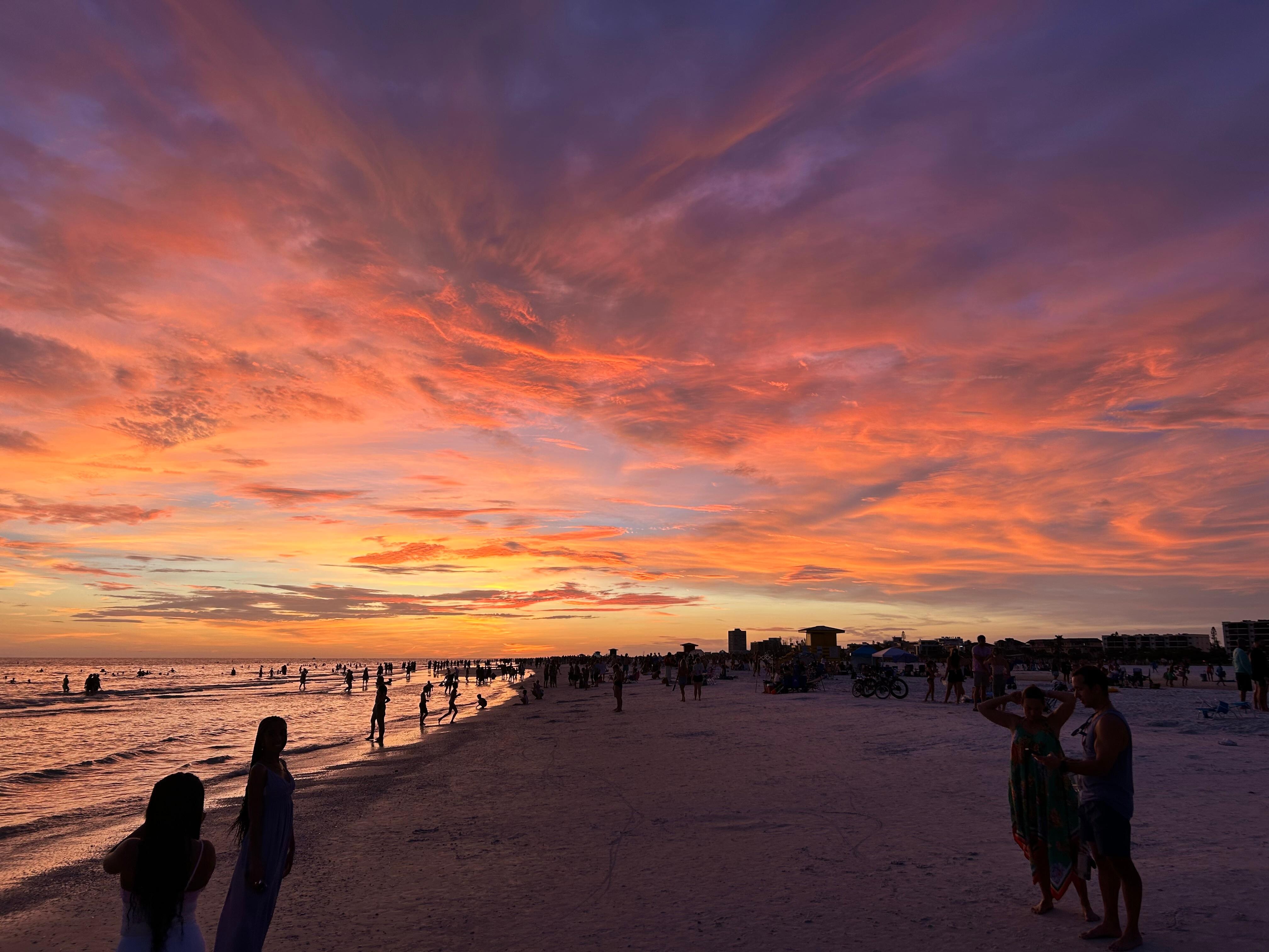 Sunset - no filter!
