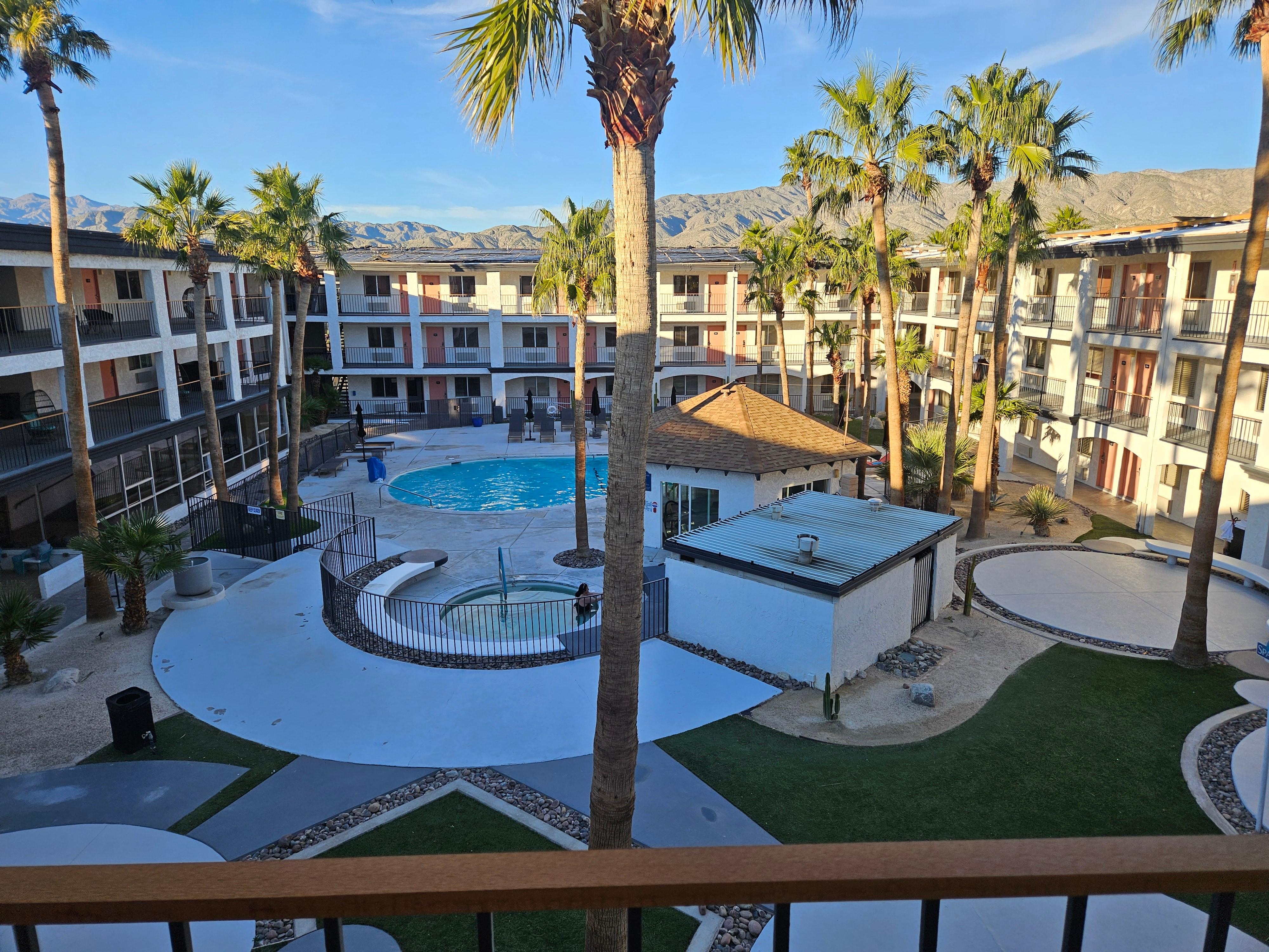 Pool area is wonderful!