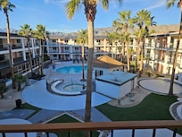 Pool area is wonderful!