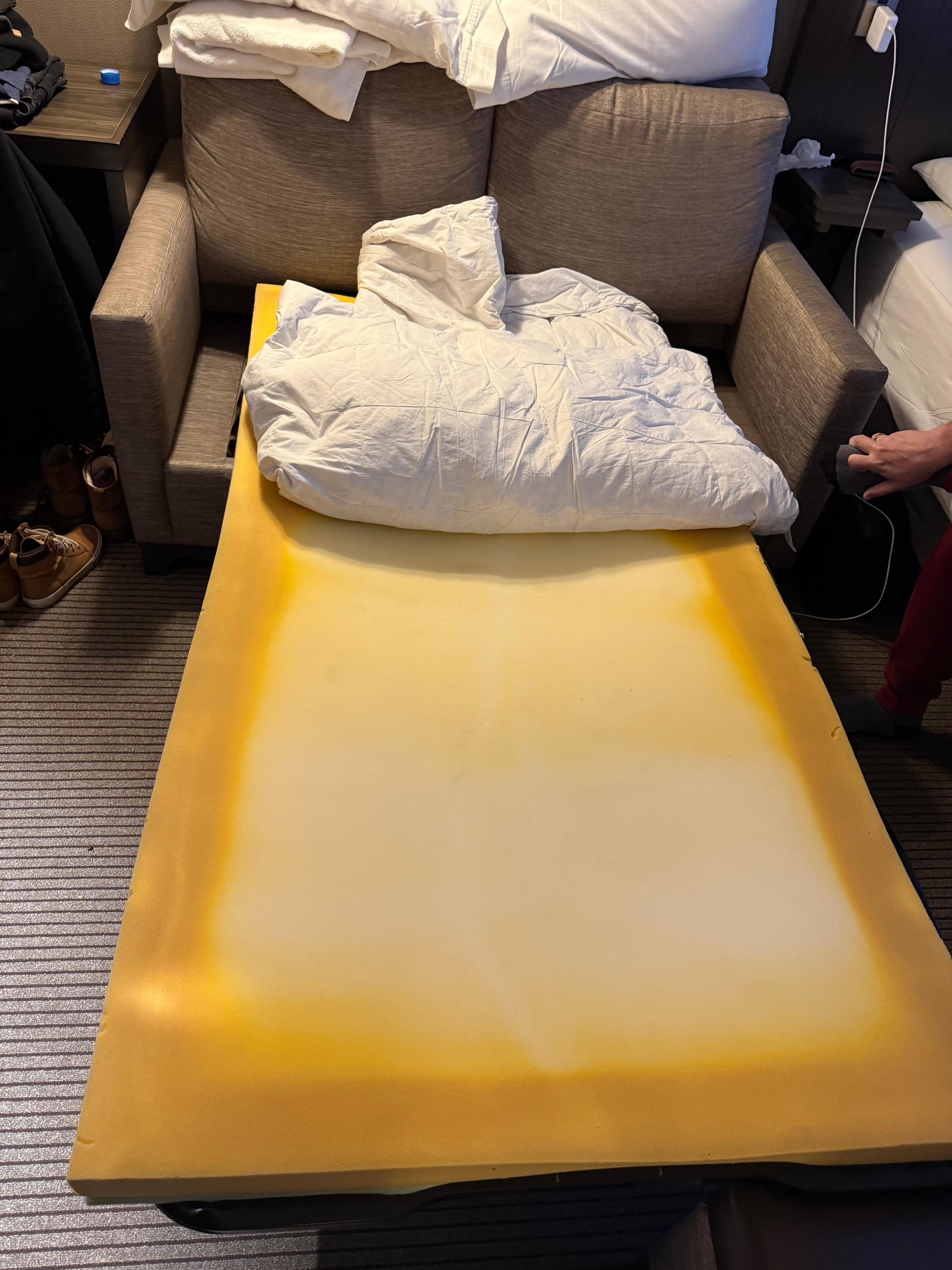 This is the mattress they gave us. 