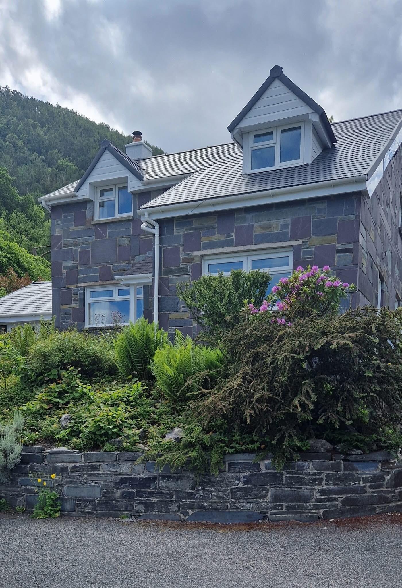 View from driveway 