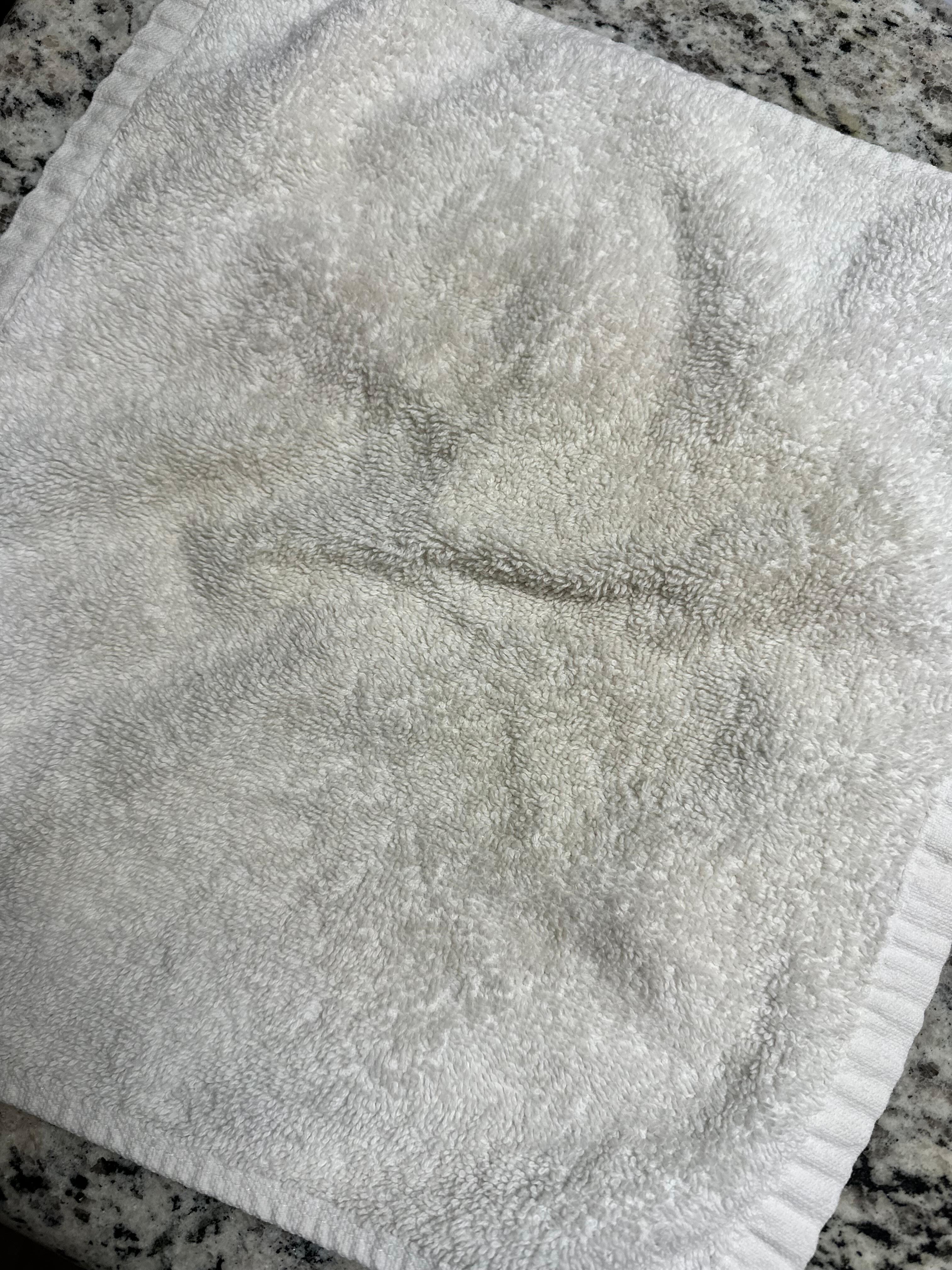 This was folded with the clean washclothes 