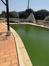 Disgusting and unsafe pool