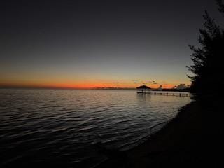 One of the many sunset views from the beach.