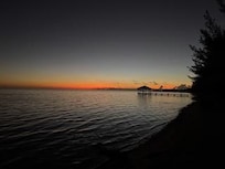 One of the many sunset views from the beach.