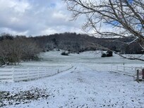 It snowed while we were here.