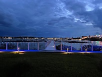 Evening view from lenai