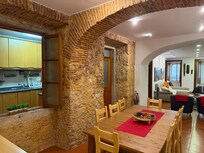 Kitchen off the side of the dining area.
Walls and shutters made the it totally insulated from noise