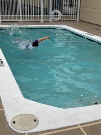 Roof top pool