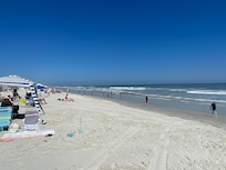Beach in front of condo.