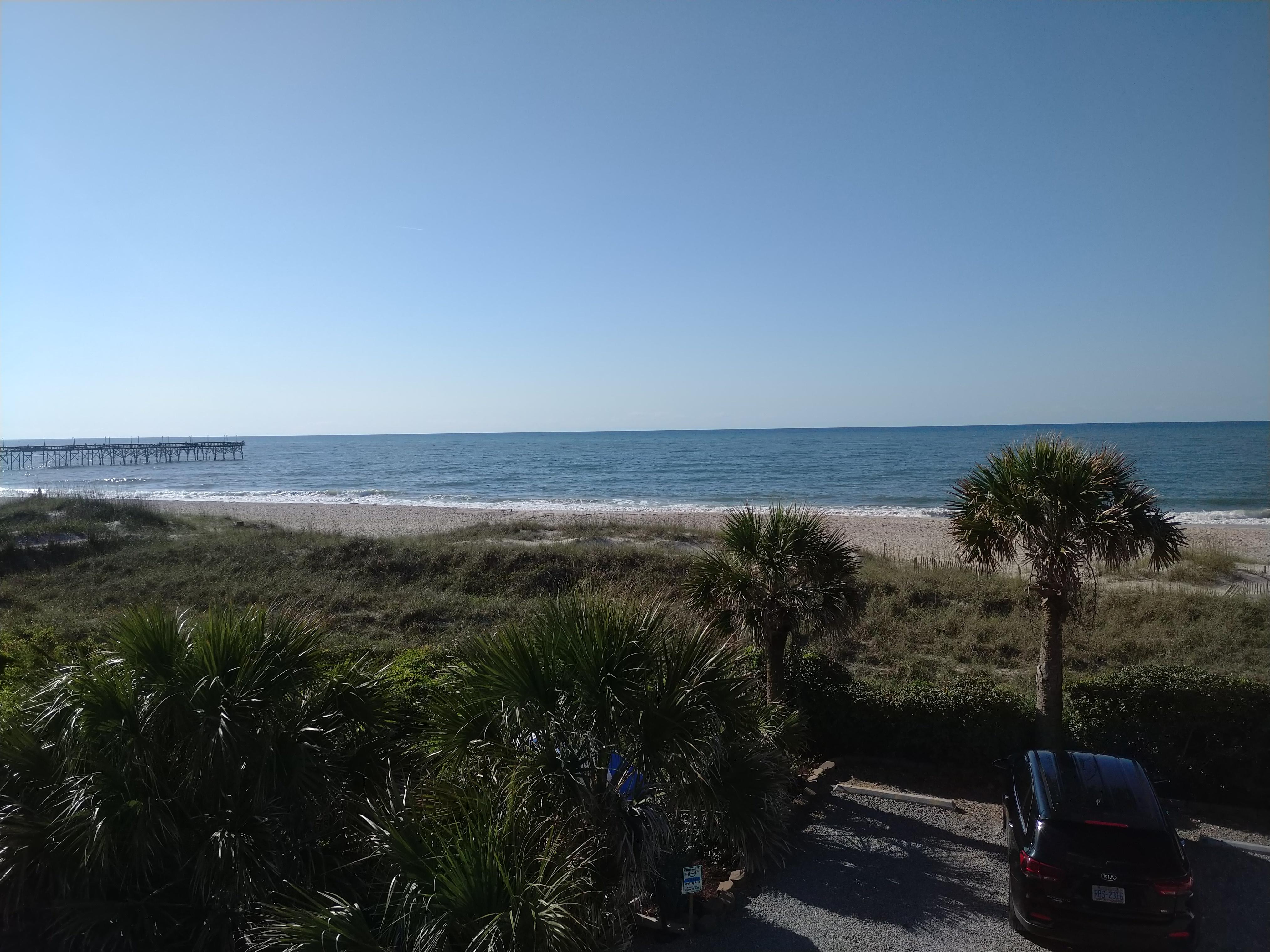 Balcony view from room.