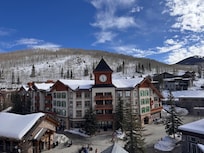 View from rooftop hot tub.