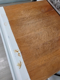 Dirty cutting boards