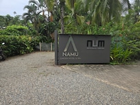 The property is placed away from the main road, creating a private Oasis.