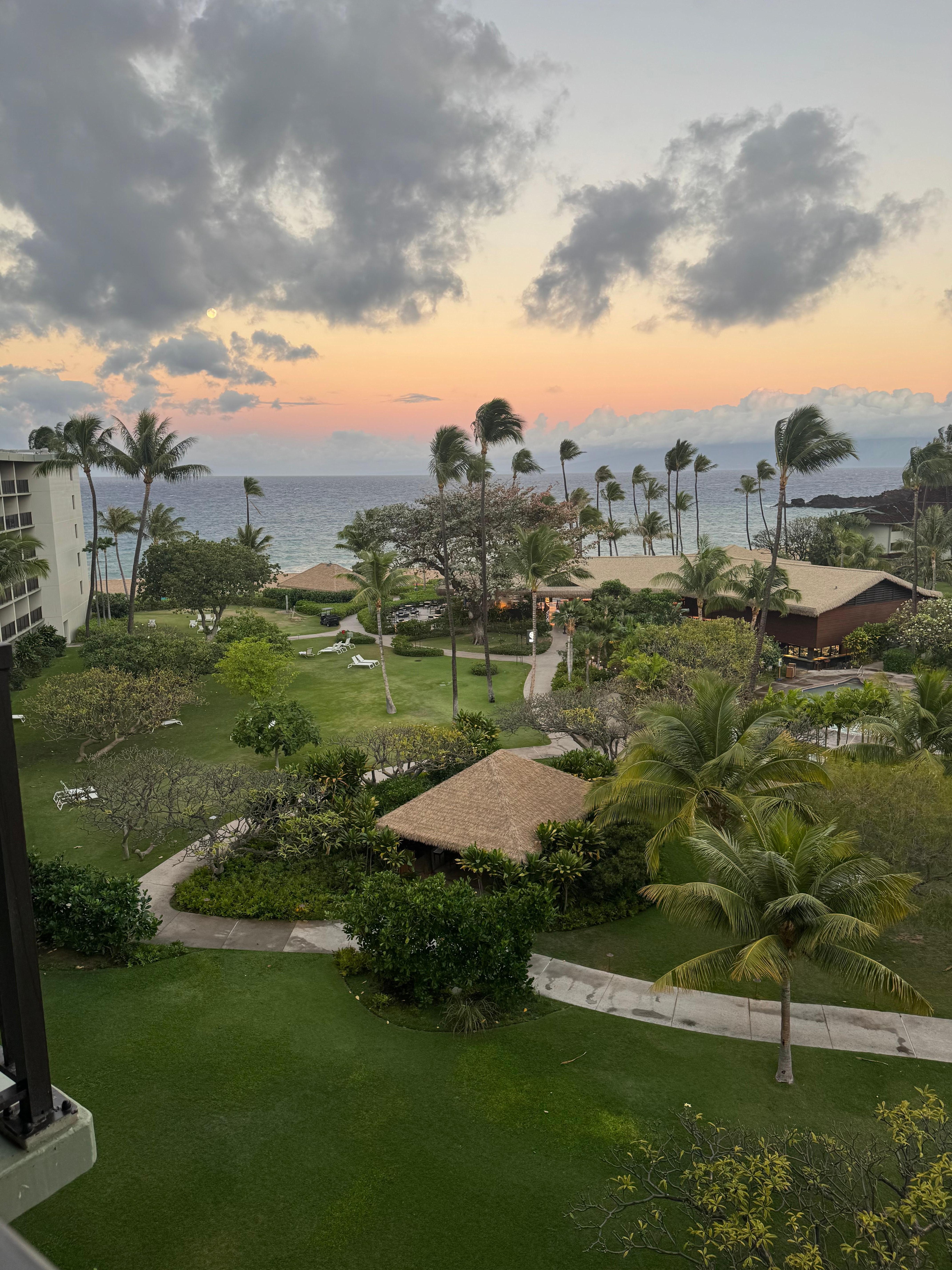 Balcony on 6th floor. 