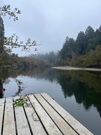 View from dock looking east