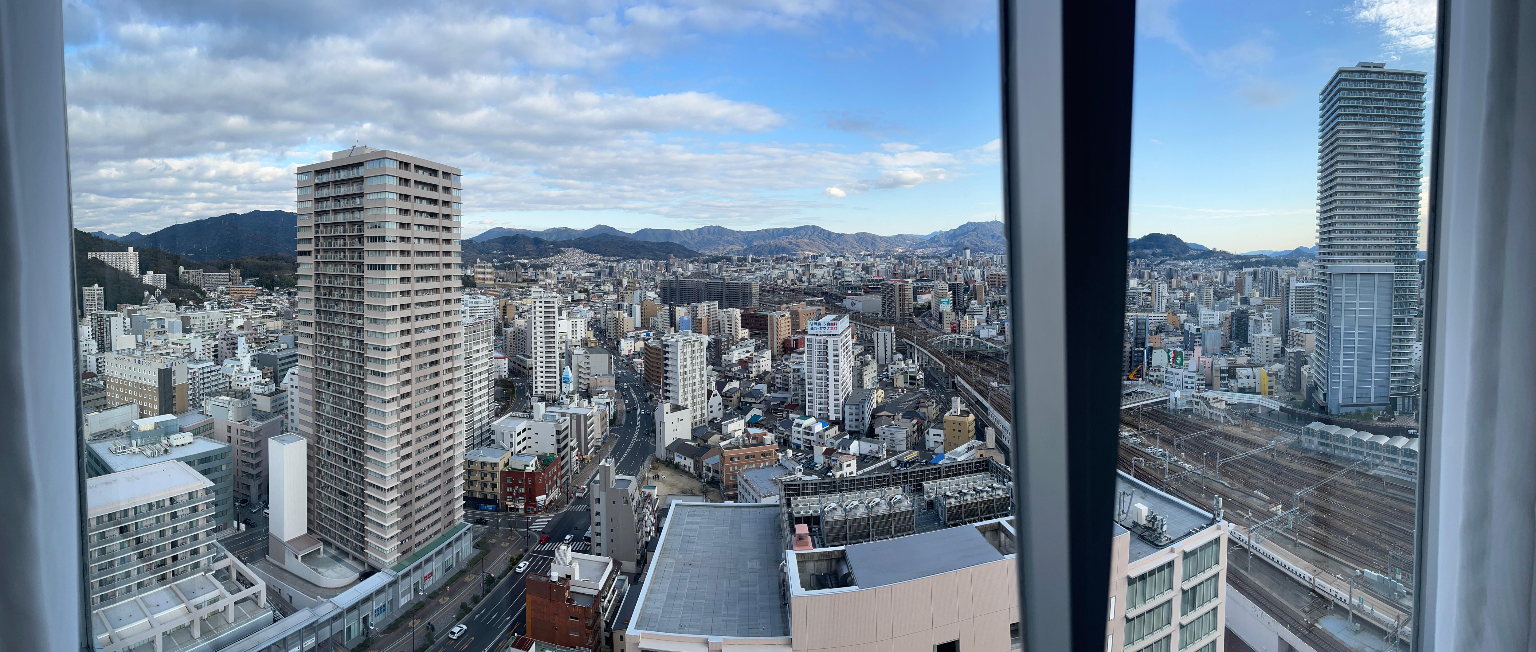 View from the 20th floor. 